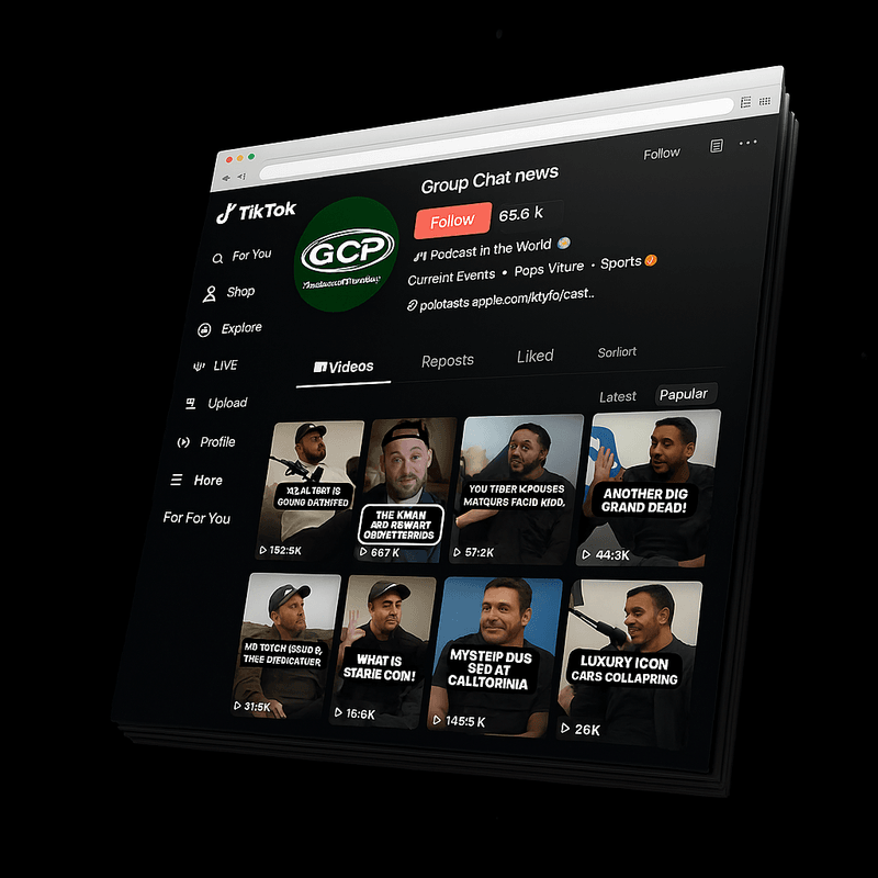 Project Gamma - Podcast TikTok