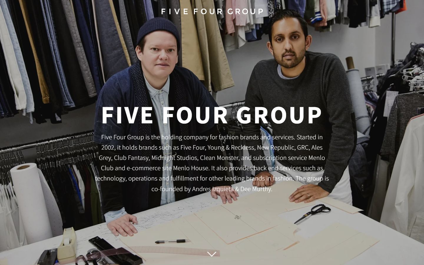 Five Four Group site preview