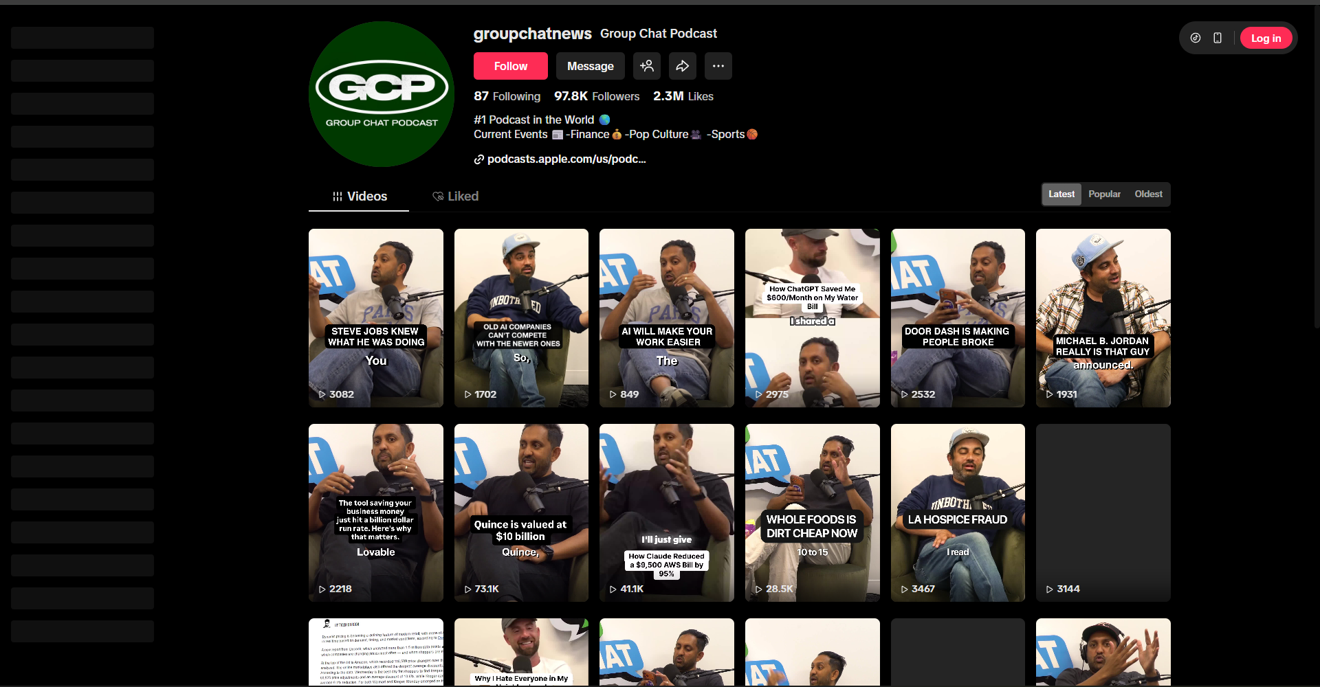 Group Chat News TikTok